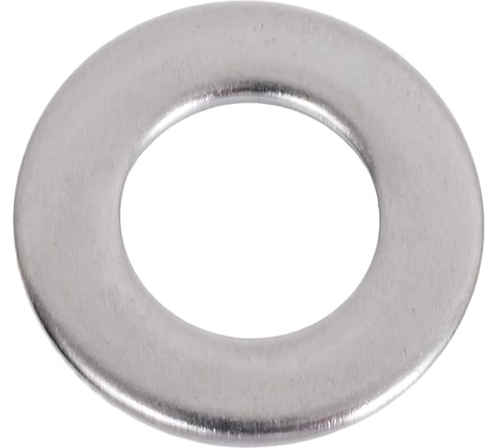 Обычная шайба КРЕП-КОМП нержавеющая DIN125 А2 м10 500 шт. шон10 1