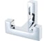 Двухрожковый мебельный крючок JET 590 хром CM590Z.002CP99 3