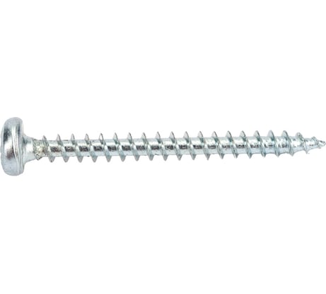 Универсальные саморезы Стройбат полукруглая головка 3,5x35 белый цинк 200 шт. 304990