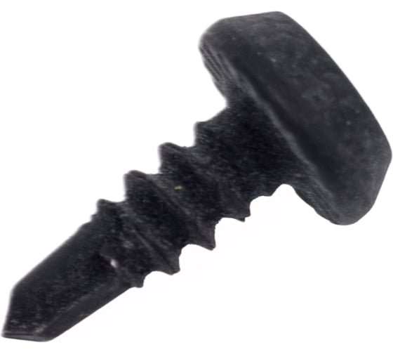 Саморезы Стройбат для металлических профилей с буром 3,5x9,5 фосфатирован. 400 шт. 111061 1