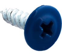 Саморезы Стройбат для тонких пластин 4,2x16 синий/белый цинк 200 шт. 232761