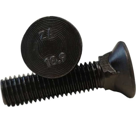 Болт лемешный ZAMETAL 12x70x10.9 DIN 608, Б/П, 300 шт. ZA103559 1