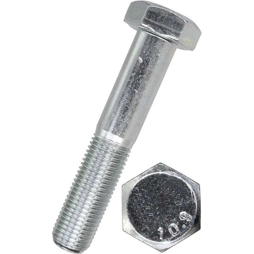 Болт ZAMETAL М12x100x10.9 DIN 960, шаг 1.5, цинк, 50 шт. ZA074346 ...