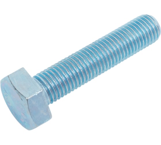 Болт ZAMETAL М10x45x10.9 DIN 961, шаг 1.25, цинк, 100 шт. ZA073981