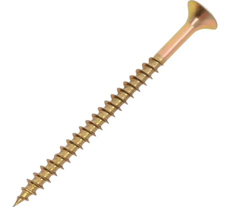 Саморезы универсальные Gigant пот/г желтые 6x80 75 шт 123840