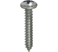 Саморез КВАДРА DIN 7981, 2.2x6.5 цинк, кор. 1000 шт., полусфера, шлиц PH1, острый 812265071000