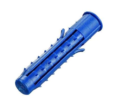 Четырехраспорный универсальный дюбель Tech-Krep Чапай 10x50 мм, шипы+усы, полипропилен, 50 шт., пакет 154238
