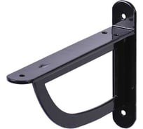 Кронштейн Larvijейн D-Wall, 180×120 мм, черный L7721BL