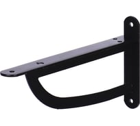 Кронштейн Larvijейн D-Wall, 250×120 мм, черный L7722BL