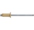 Заклепка КРЕП-КОМП алюминий/сталь крашенная 4x10 RAL1014, 100 шт. KENNER-SRC зк4101014мф 1