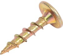 Саморез 23 Болта 6x30 мм, по дереву, с прессшайбой, Тorx, ЖЦ, 10 шт. спд630к