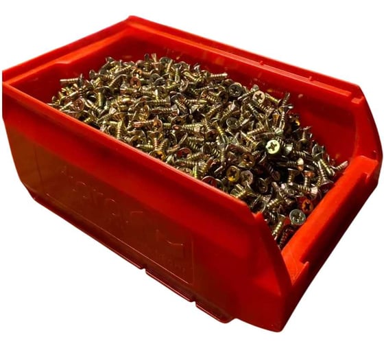 Оконный саморез 23 Болта под сверло, 3.9x13 мм, ЖЦ, в контейнере, 2300 шт. B07103901367N35 1