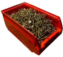 Оконный саморез 23 Болта 4.1x40 мм, острый, ЖЦ, в контейнере, 500 шт. B07204104063635