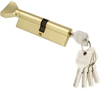 Цилиндровый механизм DAMX перфо.ключ-вертушка CW90mm PB 00000003651