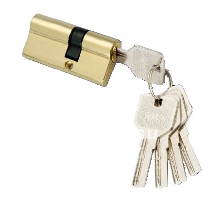 Цилиндровый механизм DAMX перфо.ключ-ключ C50/30mm PB 00000003389