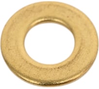 Шайба 23 Болта М4, латунная, DIN125, 10 шт. ОФ006398