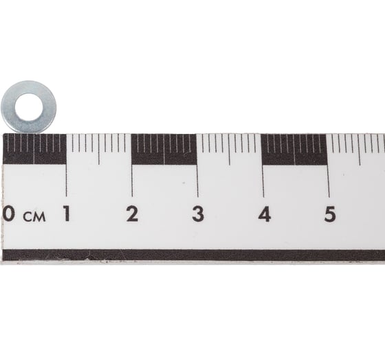Шайба 23 Болта М4, оцинкованная, DIN125, 50 шт. 11283