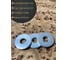 Шайба увеличенная 23 Болта оцинкованная, М6, DIN 9021, 100 шт. 11345 3