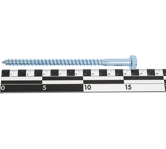 Шуруп глухарь по дереву 23 БОЛТА 10x160 мм, 10 шт. B05001016033G07