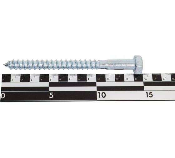 Шуруп глухарь по дереву 23 БОЛТА 12x140 мм, 10 шт. B05001214032R07