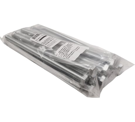 Болт крепежная техника ш\г, полная резьба, DIN 933, 10х200 мм, 20 шт. 493491 БК