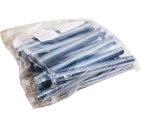 Болт крепежная техника ш\г, полная резьба, DIN 933, 16х160 мм, 20 шт. 493577 БК