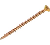 Шуруп саморез потайной для дерева 23 Болта 3.5x50 мм, ЖЦ, 20 шт. B04003505064007ф20