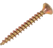 Шуруп саморез потайной для дерева 23 Болта 3.5x30 мм, ЖЦ, 100 шт. B04003503064G07ф100