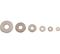 Шайба увеличенная 23 Болта нержавеющая М4,5,6,8,10,12, по 50 шт. 11633