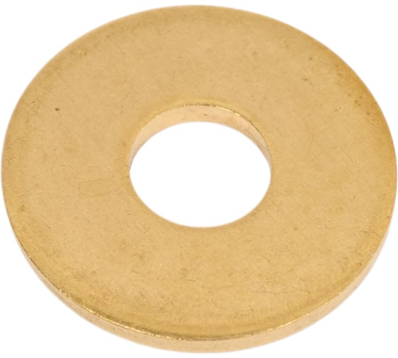 Шайба плоская увеличенная DINFIX DIN 9021, латунь, M10, 1 шт. 00-0005041