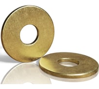 Шайба плоская увеличенная DINFIX DIN 9021, латунь, M8, 50 шт. 00-0005038