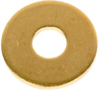 Шайба плоская увеличенная DINFIX DIN 9021, латунь, M10, 10 шт. 00-0005044