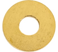 Шайба плоская увеличенная DINFIX DIN 9021, латунь, M6, 10 шт. 00-0005030