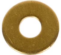 Шайба плоская увеличенная DINFIX DIN 9021, латунь, M4, 10 шт. 00-0005016