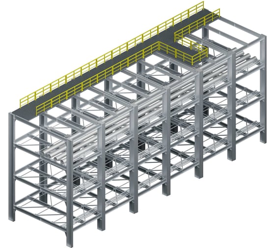Труба квадратная Fiberpull ST 50x50x5x5 (7038) PE 1 метр ST50/50/5/5/7038PE
