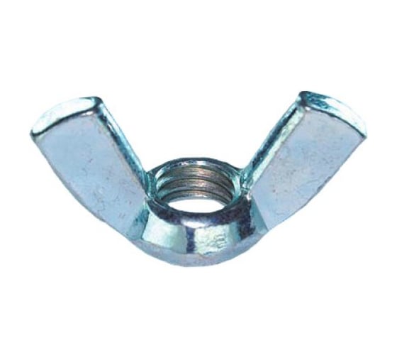 Гайка барашковая INTERFIX М6 оцинкованная DIN315 5 кг 18491