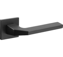 Дверная ручка ADDEN BAU фалевая, на квадратной накладке HOME Q532 BLACK матовый черный 940002024098