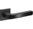 Дверная ручка ADDEN BAU фалевая, на квадратной накладке PIEZA S-565 BLACK матовый черный 940002024095 1
