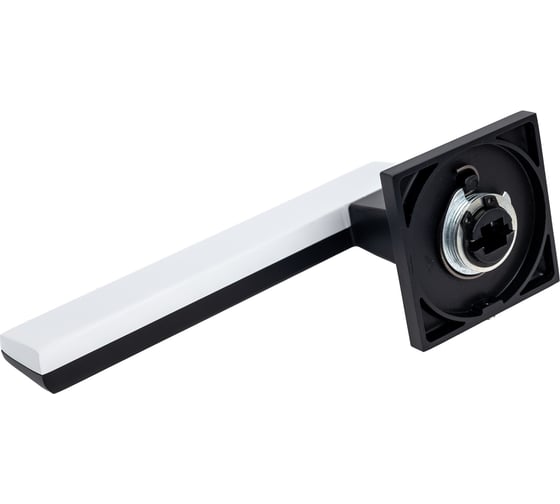 Дверная ручка ADDEN BAU фалевая, на квадратной накладке M-WAY Q519 BLACK матовый черный 940002024099