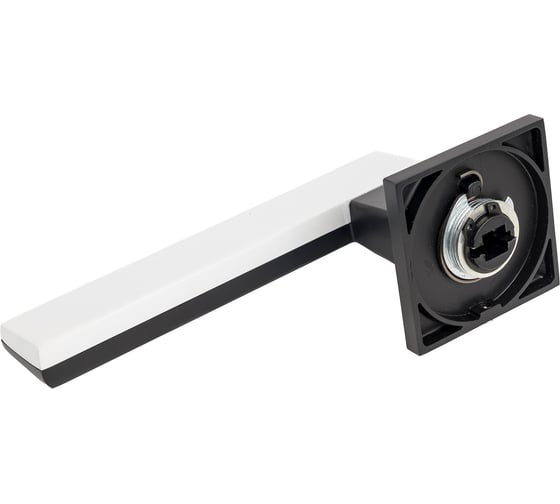 Дверная ручка ADDEN BAU фалевая, на квадратной накладке M-WAY Q519 BLACK матовый черный 940002024099