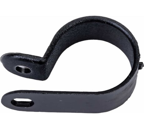 Кабельная скоба под винт REXANT 20 мм, черная, 50 шт. 07-4420-1