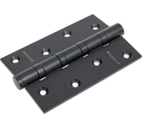 Петля универсальная ARCHIE A010-C 100x70x3-4BB-1BL латунь, матовый черный, без короны 940002023144