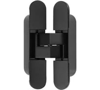 Петля универсальная скрытого монтажа ARCHIE 3D, 115x23-3D-BLACK матовый черный 940002024027