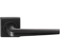 Ручка дверная фалевая на квадратной накладке ARCHIE S040 148BL матовый черный 940002024031