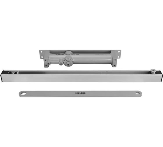 Скрытый доводчик Kin Long 850~1100 мм, с фиксацией, 65 кг EN3 YB305