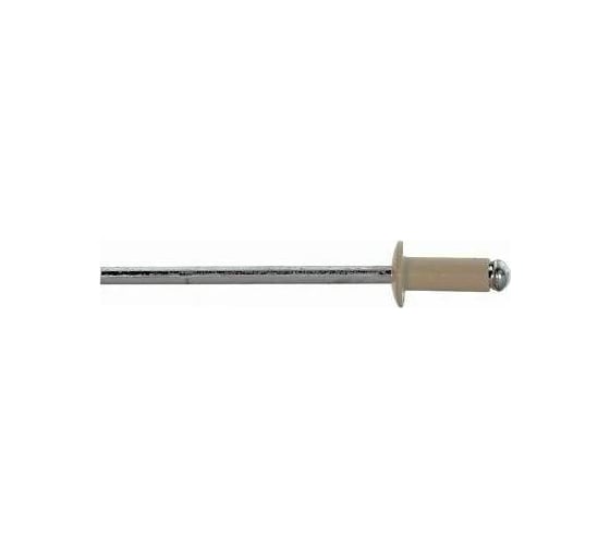 Заклепка КРЕП-КОМП алюминий/сталь крашенная 4x10 RAL8019, 1000 шт. KENNER-SRC зк4108019