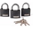 Навесные замки Apecs PD-01-50-Blister 3Locks+5Keys 28741 1