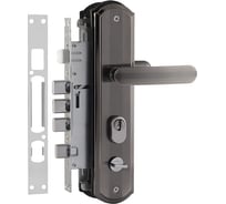 Врезной замок НОРА-М 300-68 автомат, комплект с ручками - правый 18729