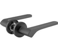 Дверная ручка НОРА-М Slim 137А графит 19878