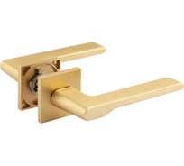 Дверная ручка НОРА-М Slim 144К сатинированное золото 19956